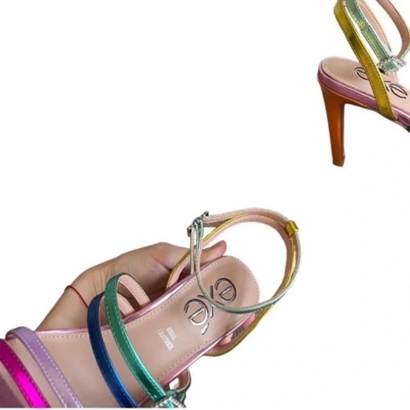 EXE REBECA 313 Multicolored High Heel Sandal - Picture 8 of 12